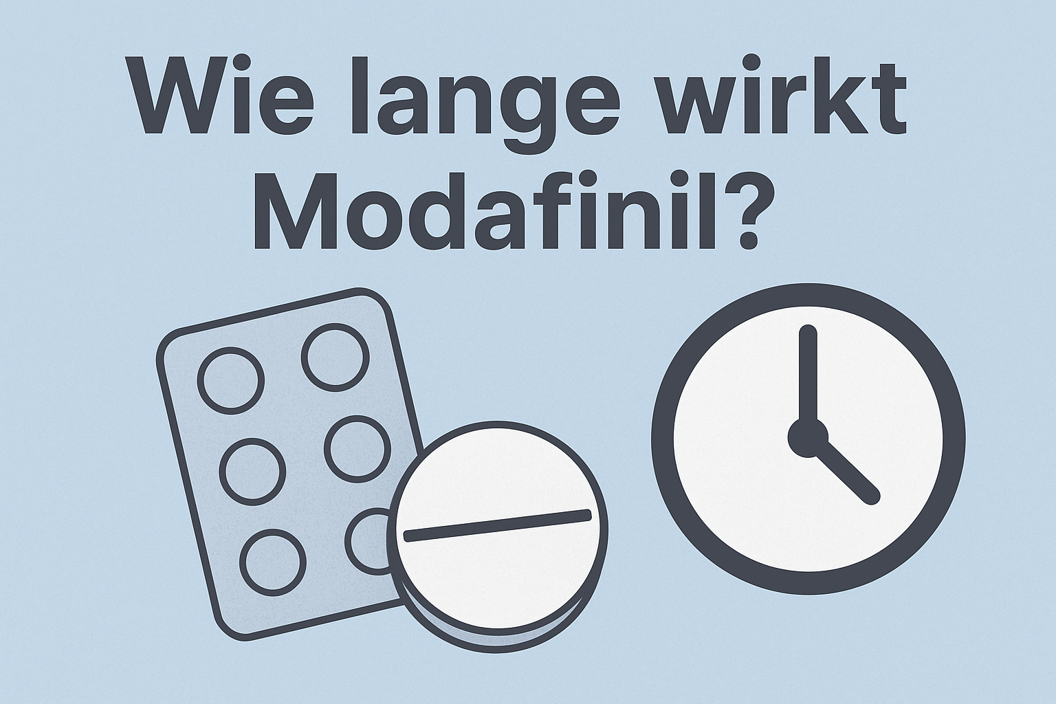 Wie lange wirkt Modafinil