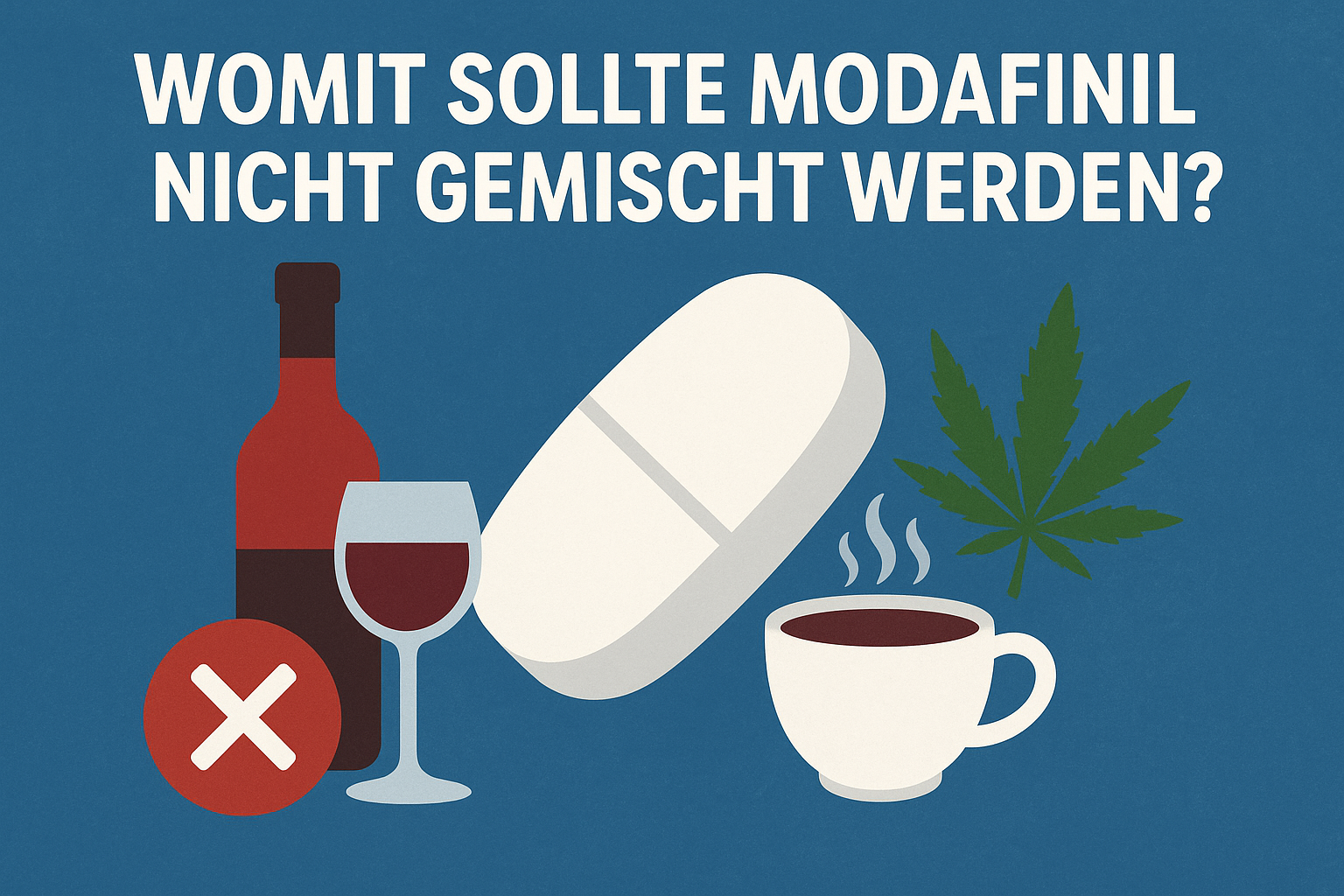 Modafinil nicht gemischt werden