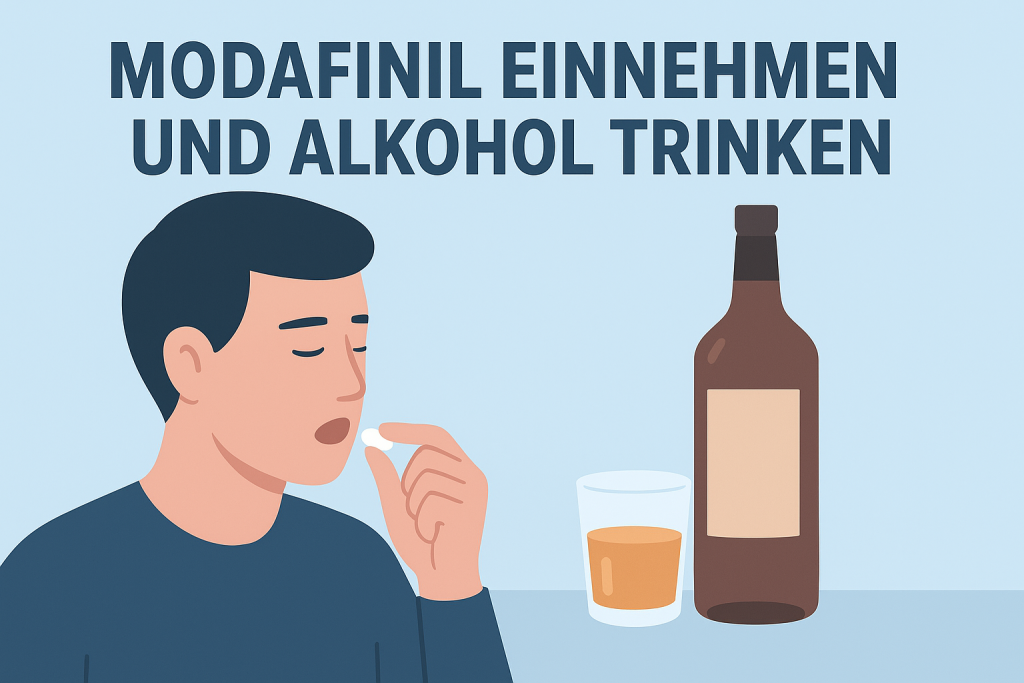 Modafinil und Alkohol